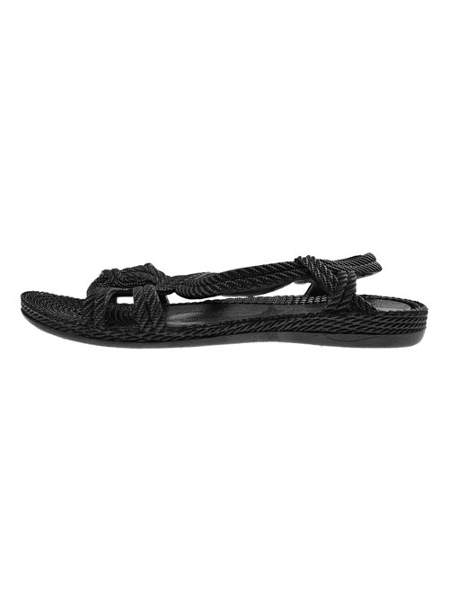 Sandales femme Brasileras semelle en gomme - Kiabi