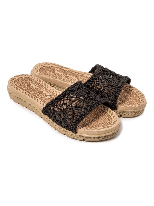 Sandales femme Brasileras semelle en gomme - Kiabi