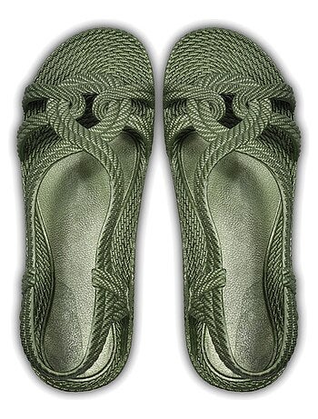 Sandales femme Brasileras semelle en gomme