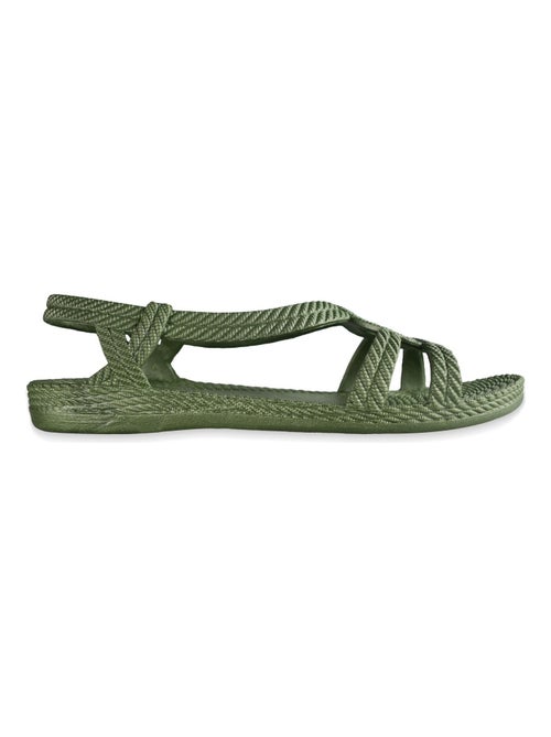 Sandales femme Brasileras semelle en gomme - Kiabi