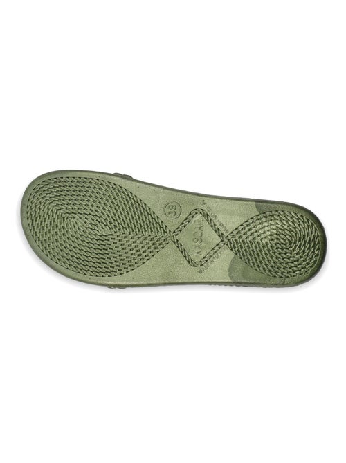 Sandales femme Brasileras semelle en gomme - Kiabi