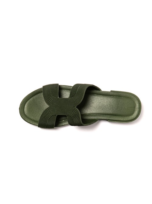 Sandales femme Brasileras semelle en gomme - Kiabi