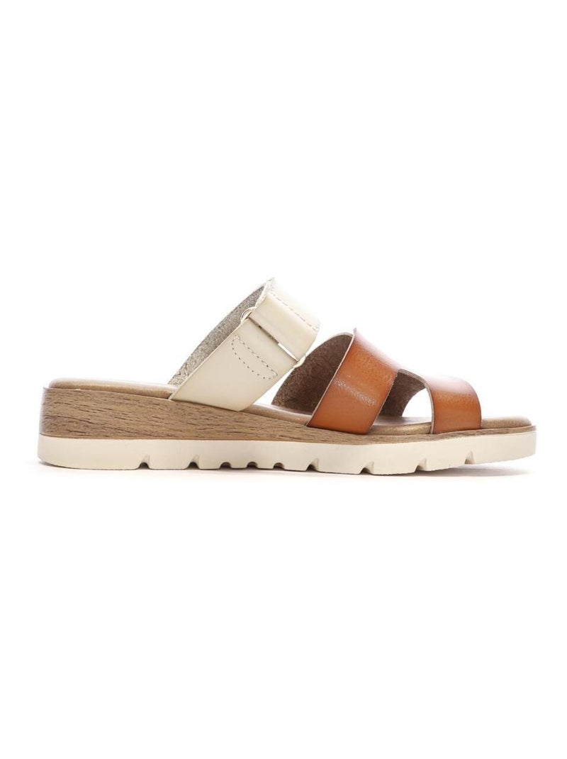 Sandales Femme Camel - Kiabi