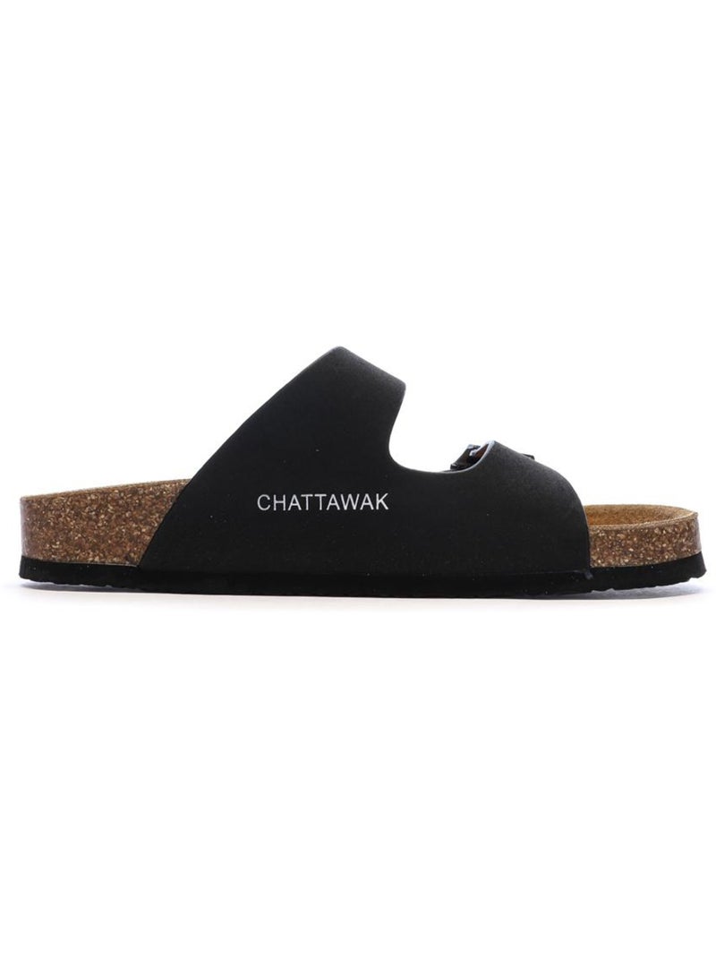 Sandales Femme Chattawak Noir - Kiabi