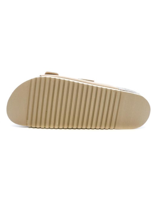 Sandales Femme Cuir - Kiabi