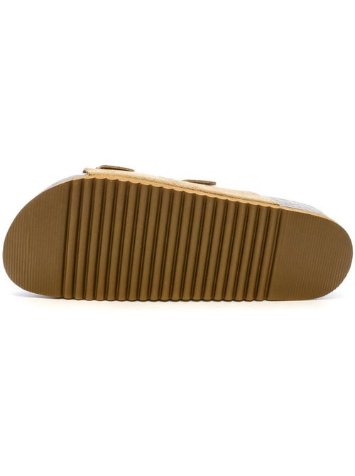 Sandales femme cuir - Kiabi