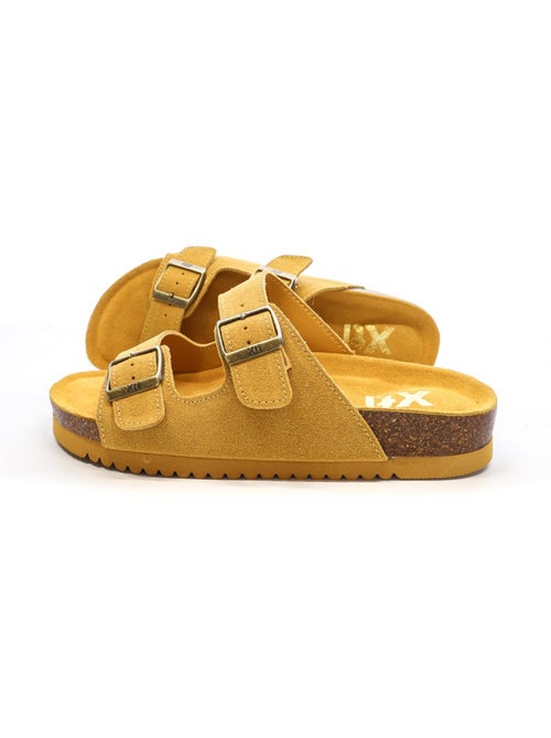 Sandales Femme Cuir - Kiabi