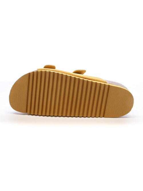Sandales Femme Cuir - Kiabi