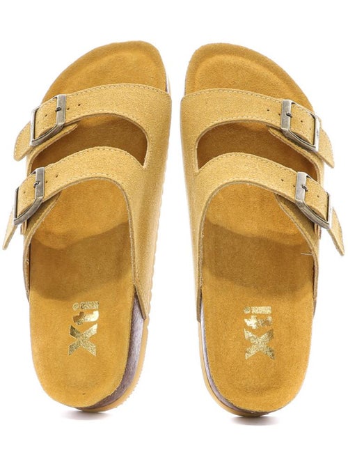 Sandales Femme Cuir - Kiabi