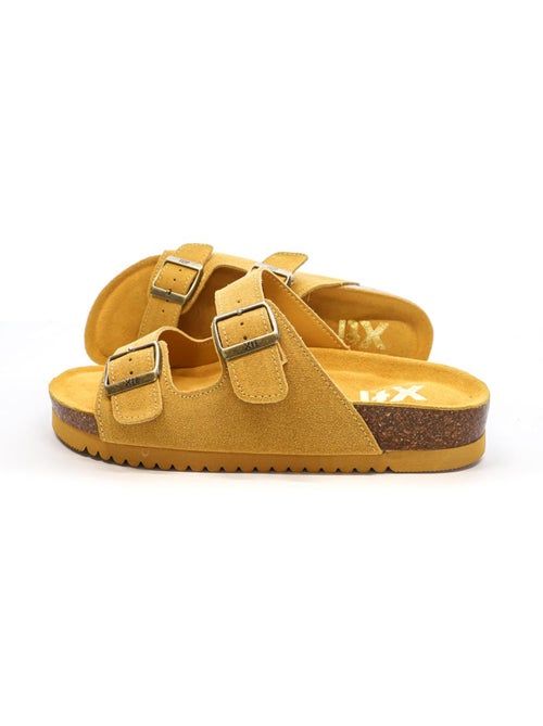 Sandales Femme Cuir - Kiabi