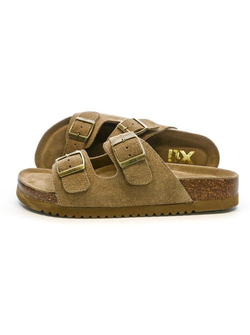 Sandales Femme Cuir - Kiabi