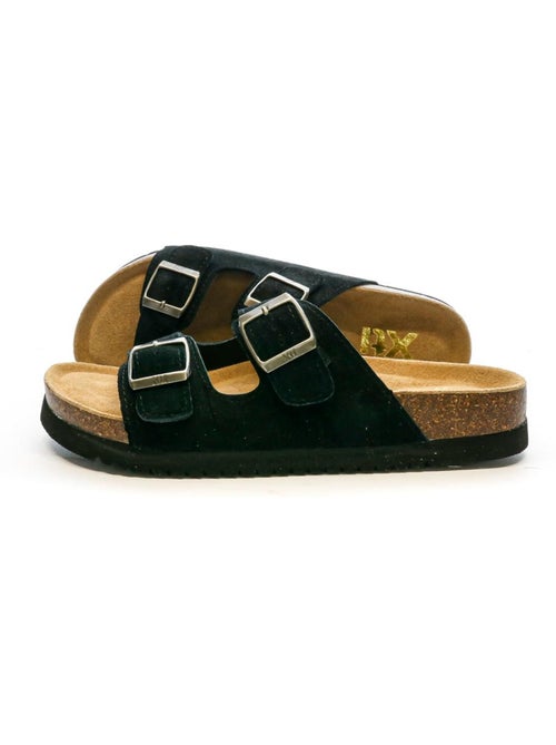 Sandales Femme Cuir - Kiabi