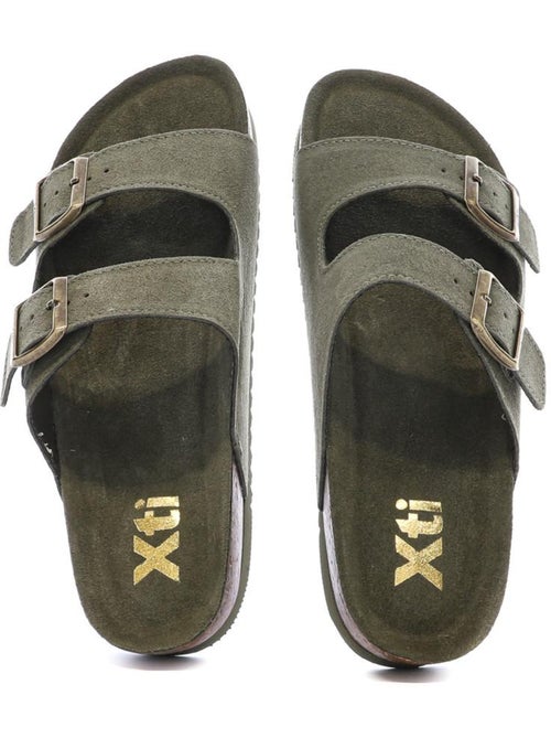 Sandales Femme Cuir - Kiabi