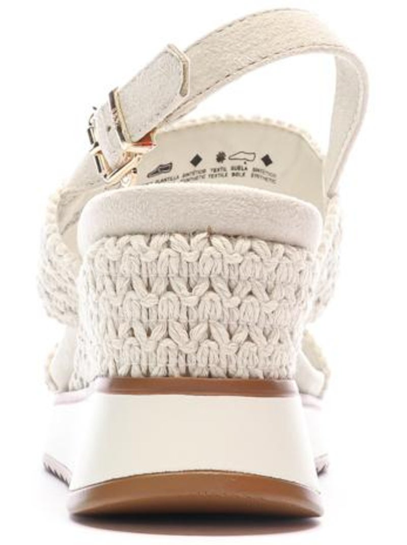 Sandales Femme Ecru - Kiabi