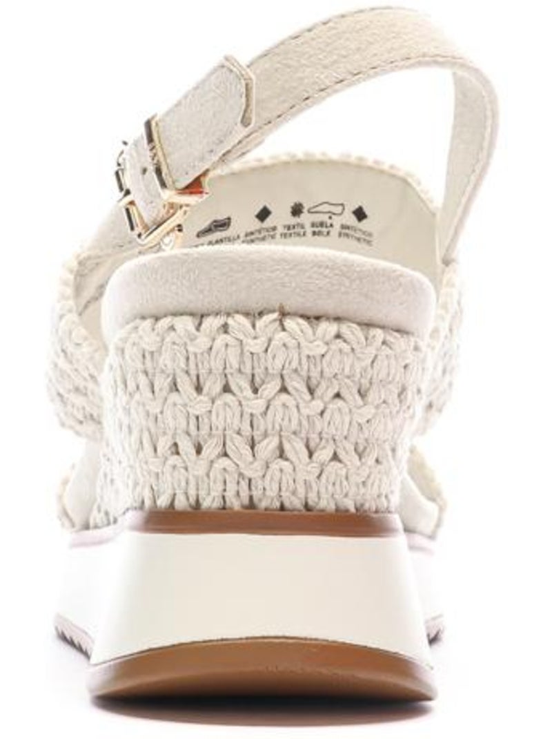 Sandales Femme Ecru - Kiabi