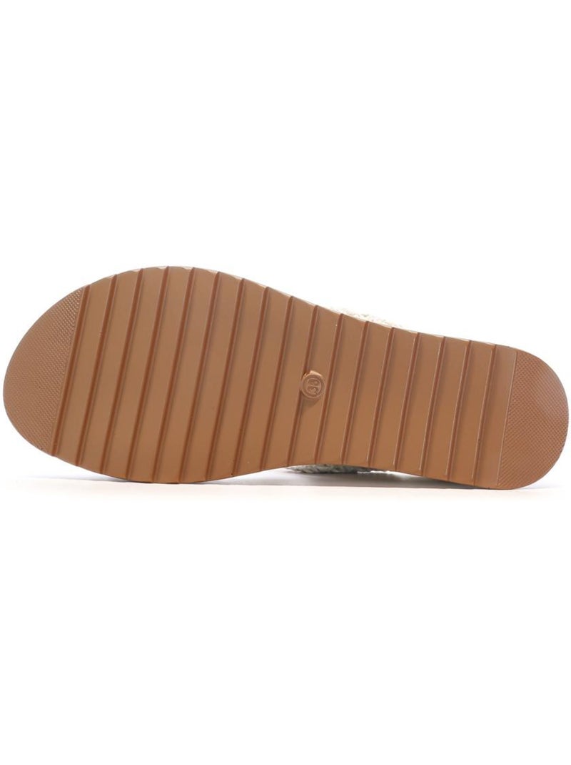 Sandales Femme Ecru - Kiabi