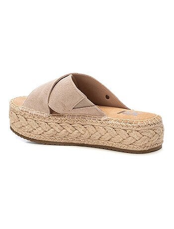 Sandales femme en cuir