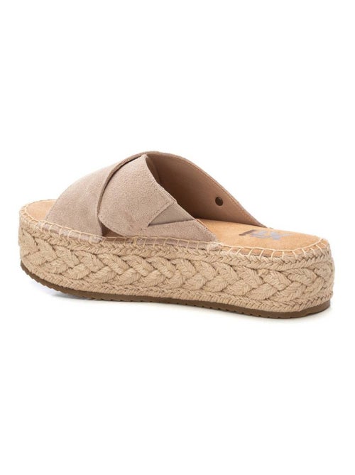 Sandales femme en cuir - Kiabi