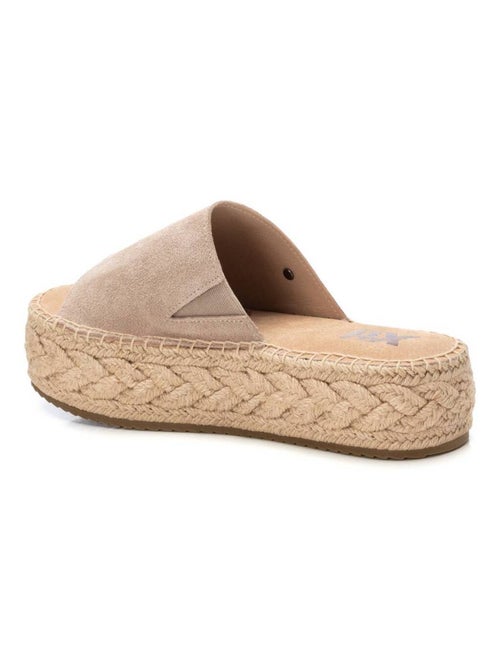 Sandales femme en cuir - Kiabi