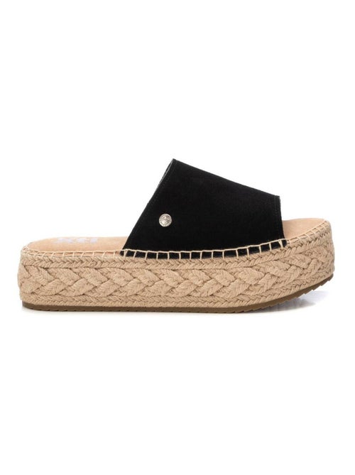Sandales femme en cuir - Kiabi