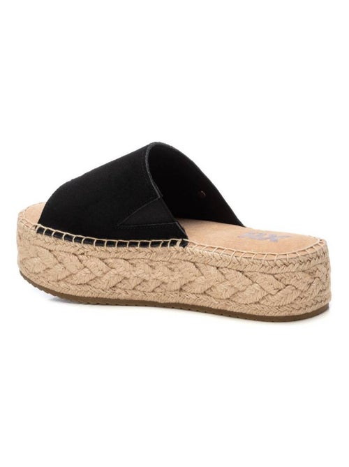 Sandales femme en cuir - Kiabi