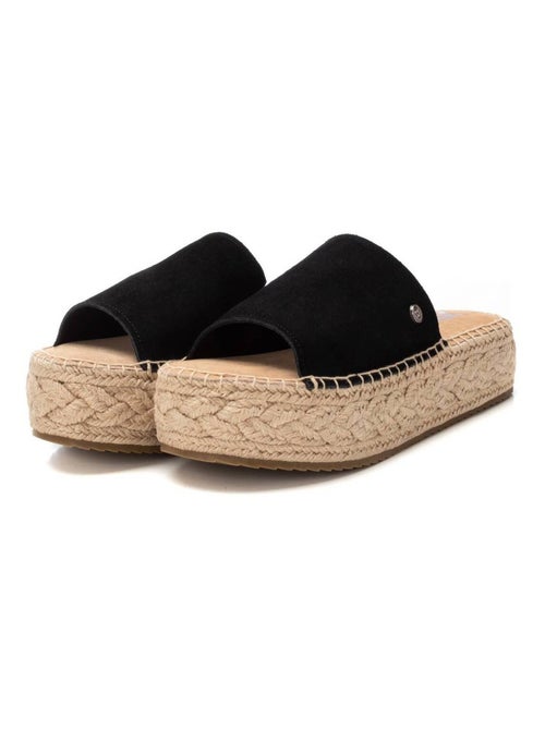 Sandales femme en cuir - Kiabi
