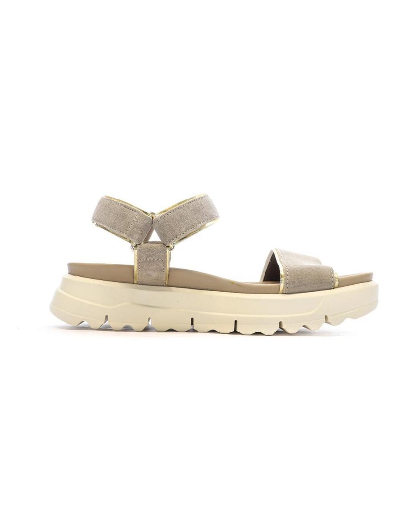 Sandales  Femme Geox Xand Beige - Kiabi