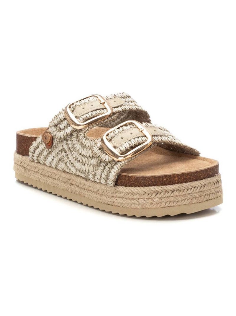 Sandales femme Gris - Kiabi