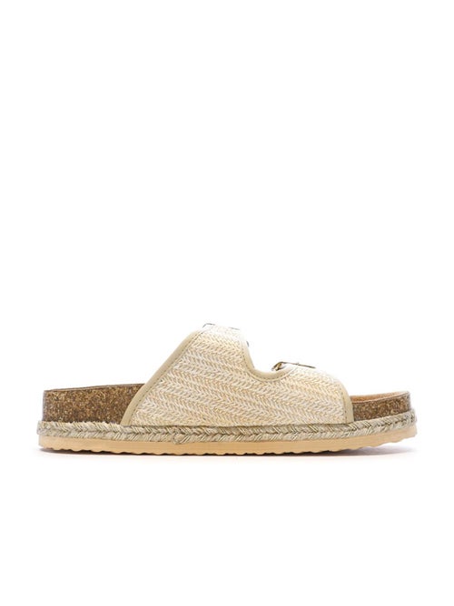 Sandales  Femme Lemon Bay Double Brides Naturel - Kiabi