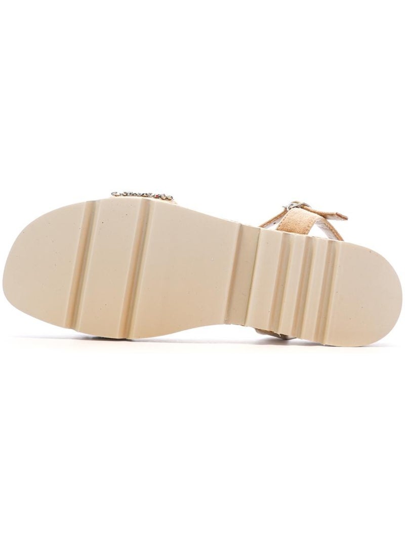 Sandales Femme Marron cappuccino - Kiabi