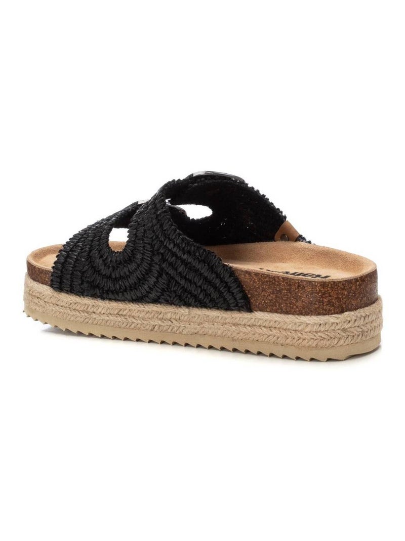 Sandales femme Noir - Kiabi