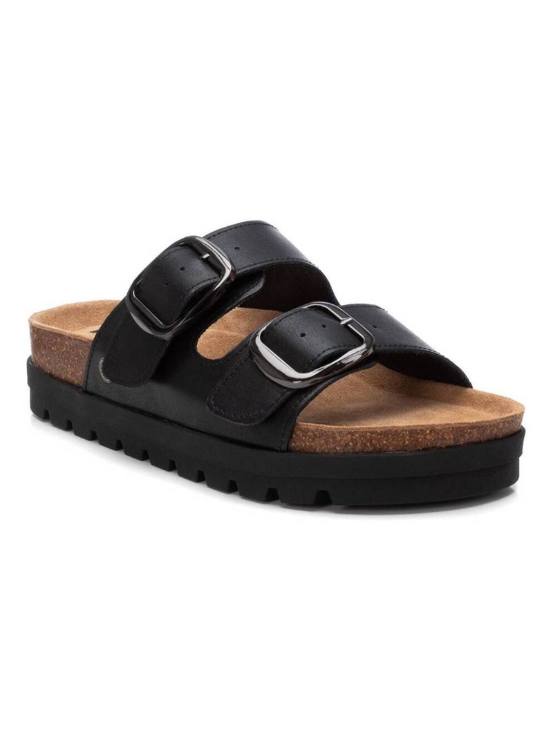 Sandales femme Noir - Kiabi