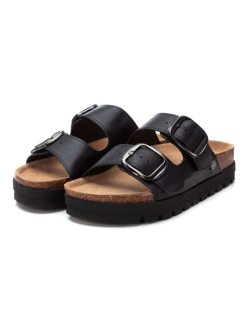 Sandales femme Noir - Kiabi