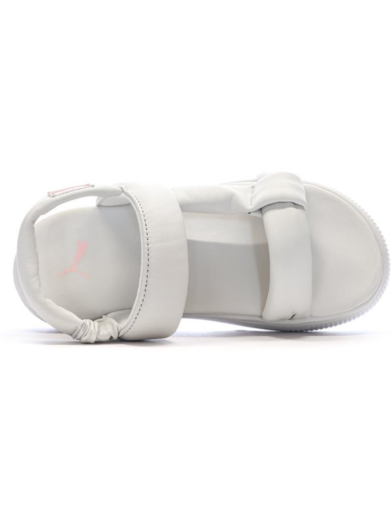 Sandales Femme Puma Blanc - Kiabi