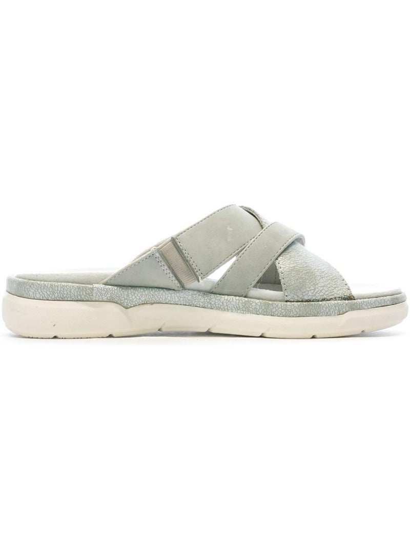 Sandales femme relife Bleu turquoise - Kiabi