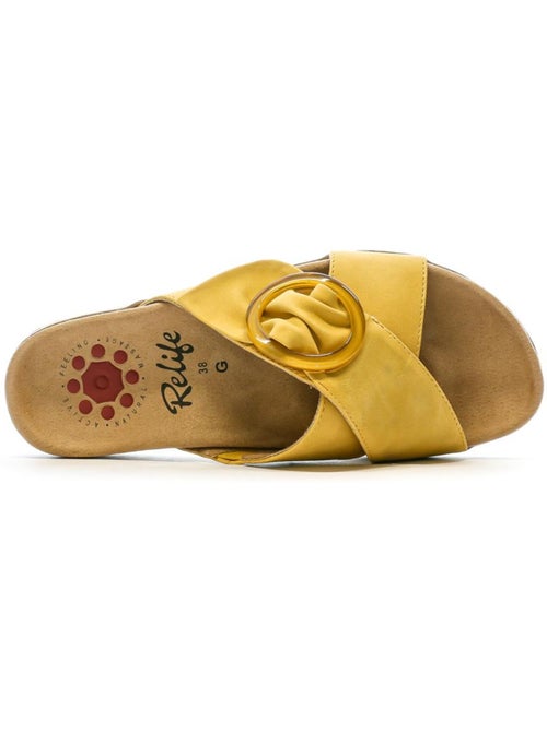 Sandales femme relife - Kiabi
