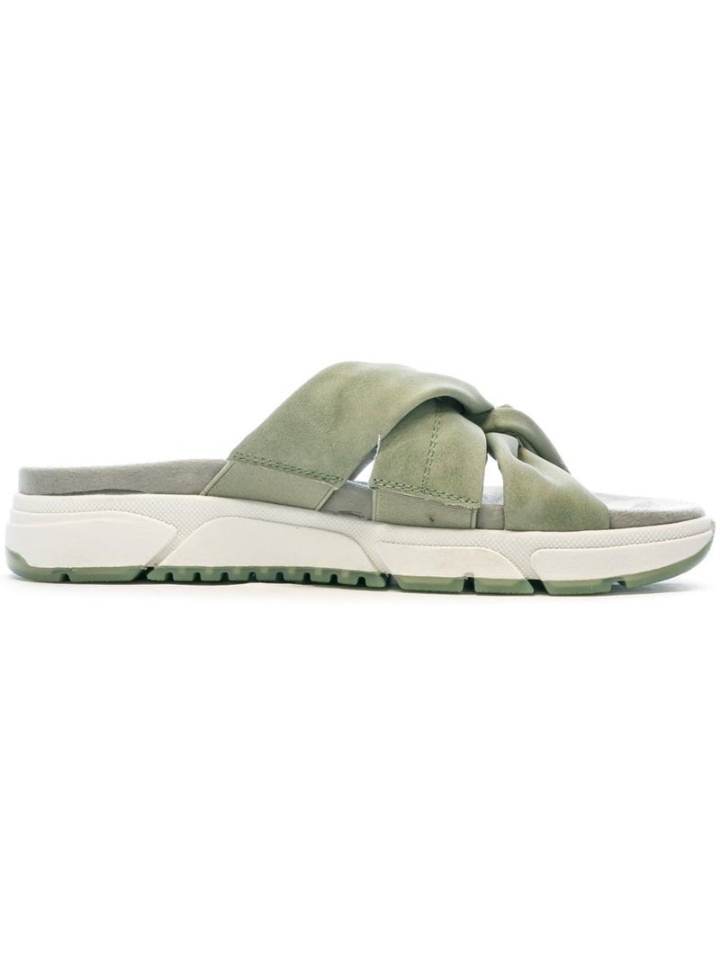 Sandales femme relife Vert - Kiabi