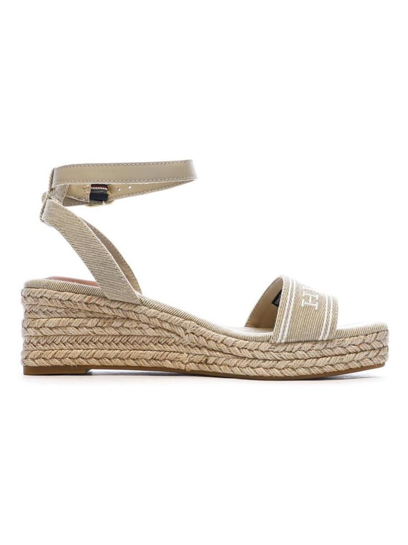 Sandales Femme Tommy Hilfiger Beige - Kiabi