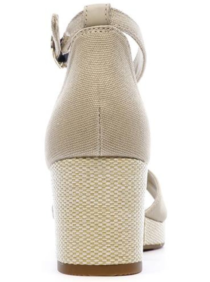 Sandales Femme Tommy Hilfiger Beige - Kiabi