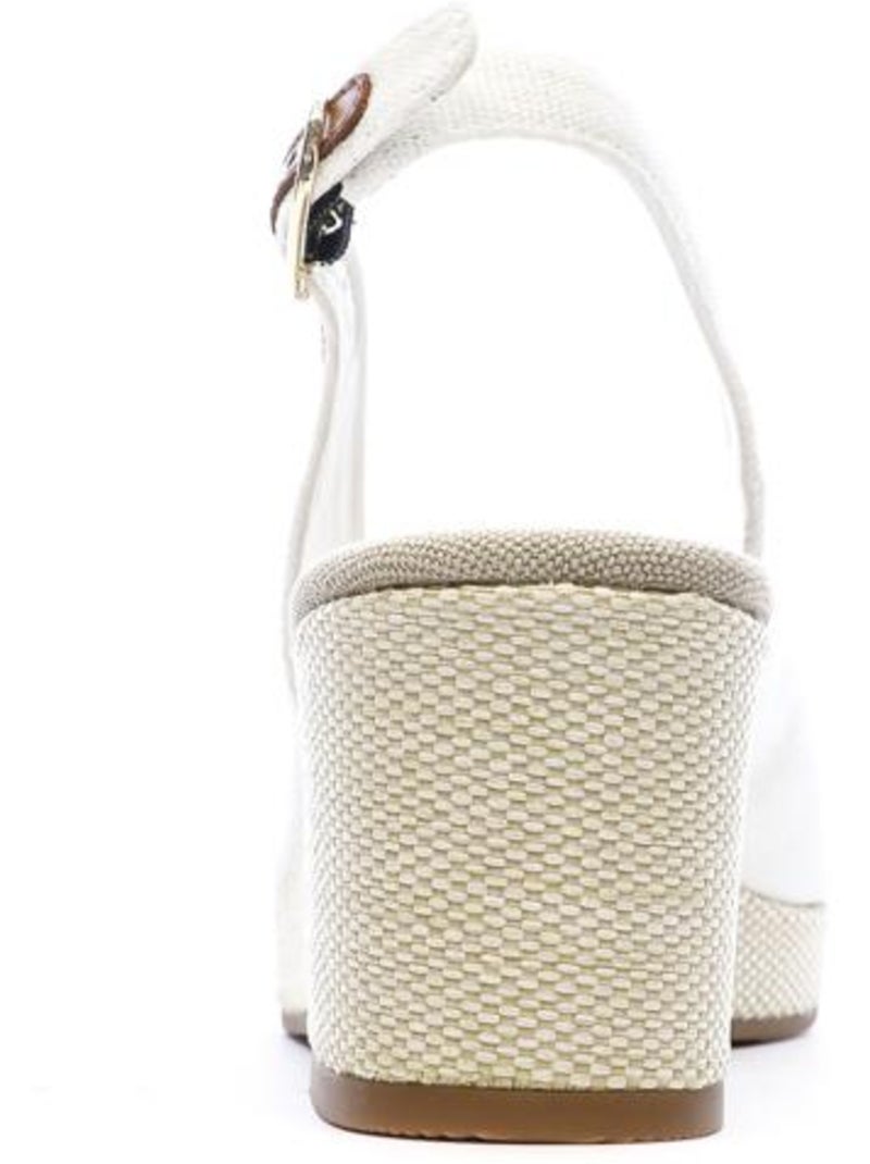 Sandales Femme Tommy Hilfiger Blanc - Kiabi