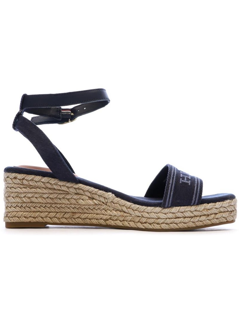 Sandales Femme Tommy Hilfiger Bleu marine - Kiabi
