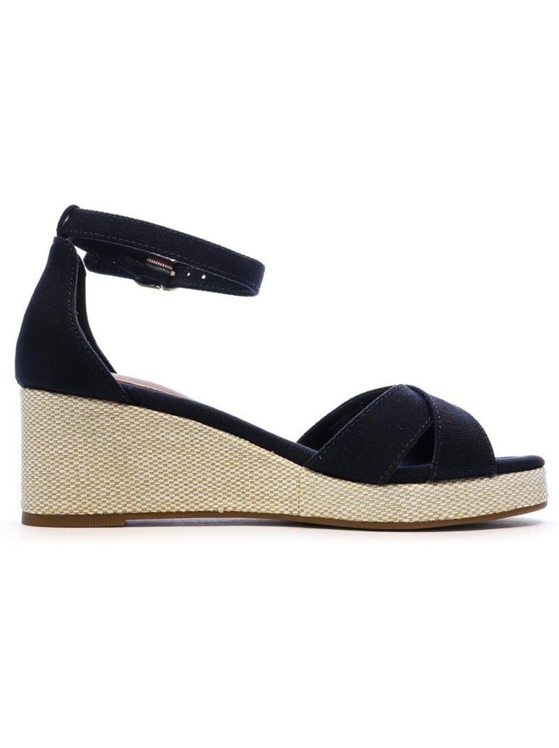 Sandales Femme Tommy Hilfiger Bleu marine - Kiabi