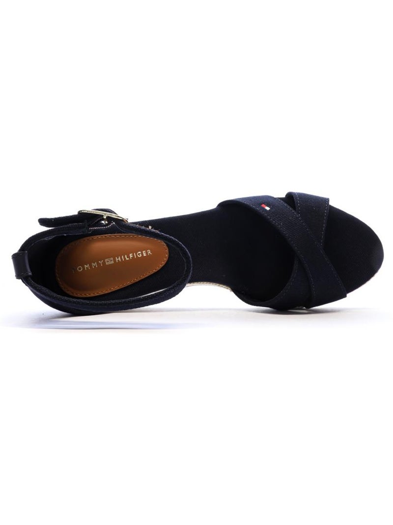Sandales Femme Tommy Hilfiger Bleu marine - Kiabi