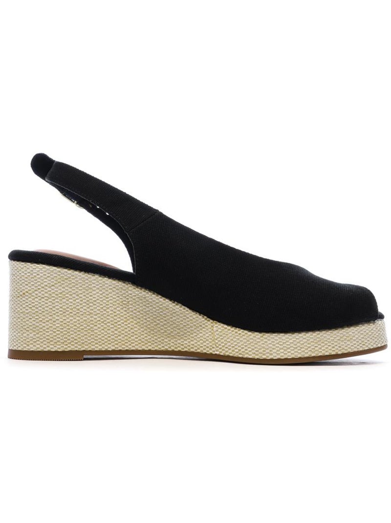 Sandales  Femme Tommy Hilfiger Flags Noir - Kiabi