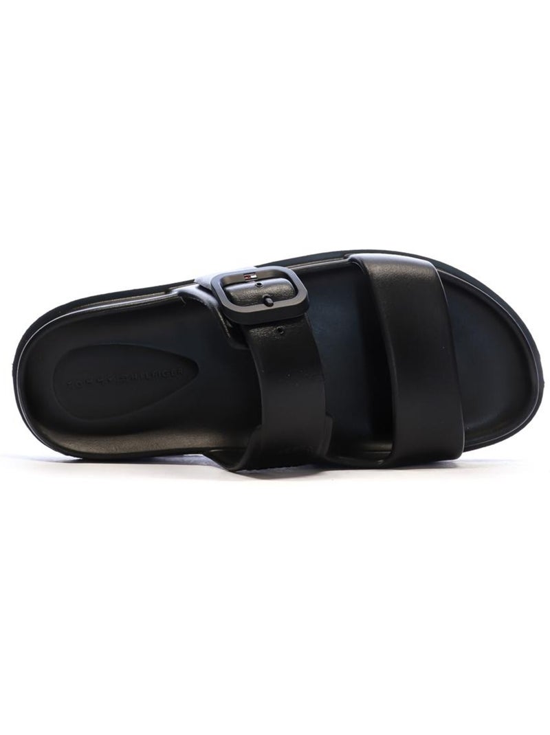 Sandales femme tommy hilfiger Noir - Kiabi