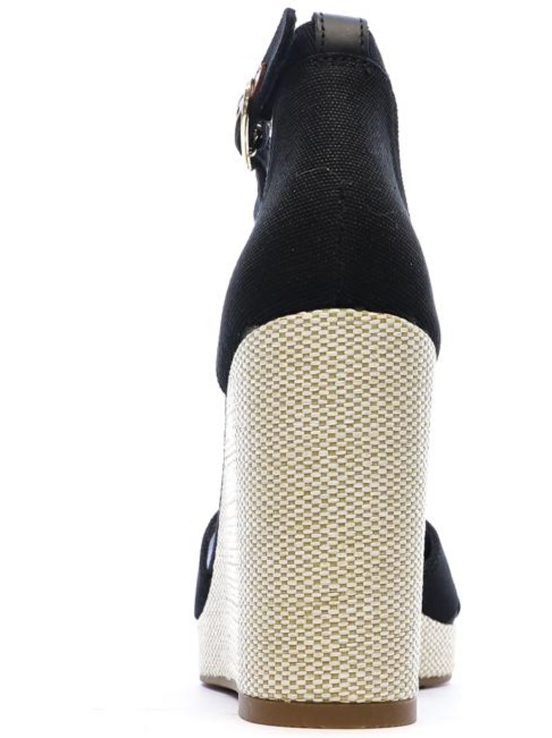 Sandales Femme Tommy Hilfiger Noir - Kiabi