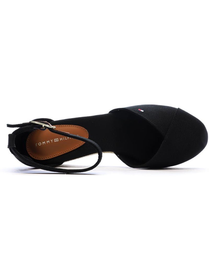 Sandales Femme Tommy Hilfiger Noir - Kiabi