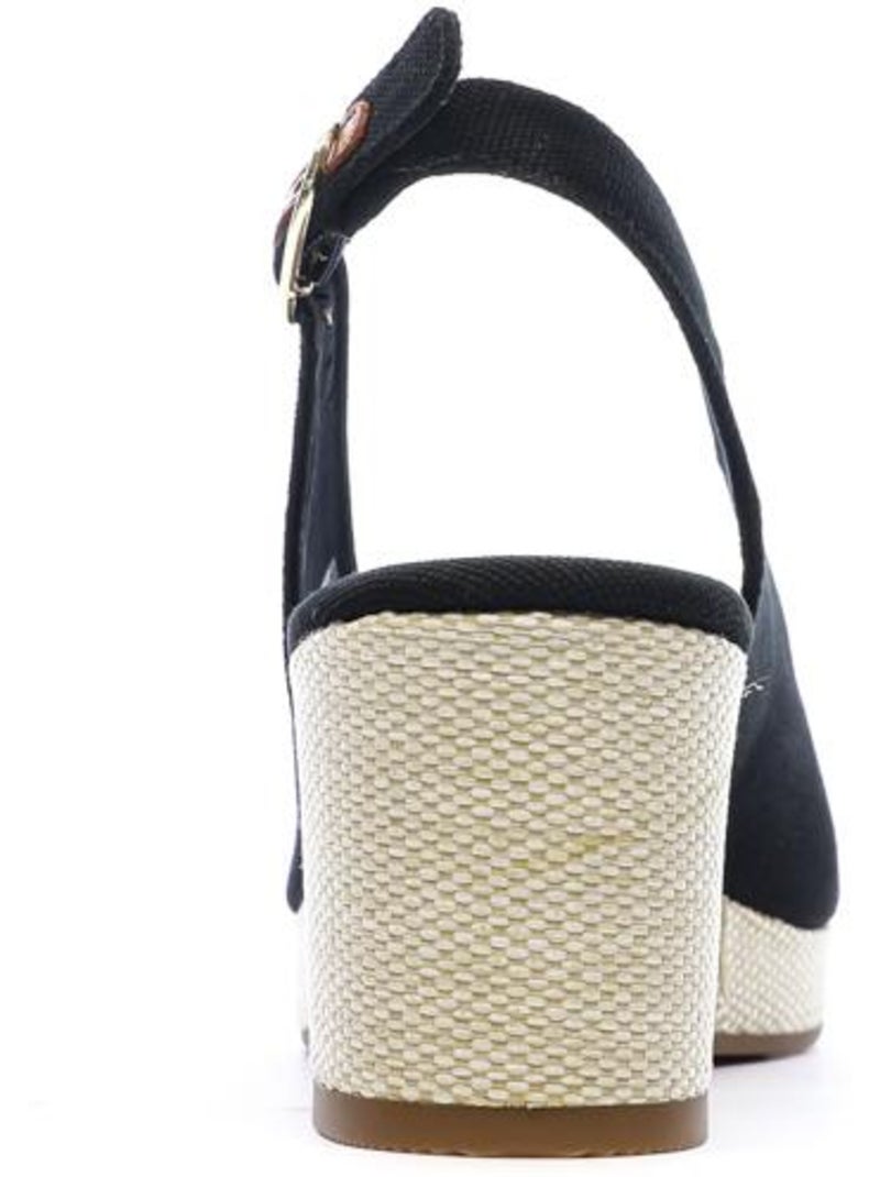 Sandales Femme Tommy Hilfiger Noir - Kiabi