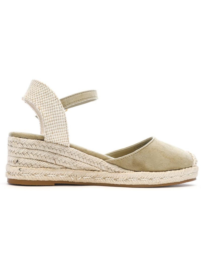 Sandales Femme Vert kaki clair - Kiabi