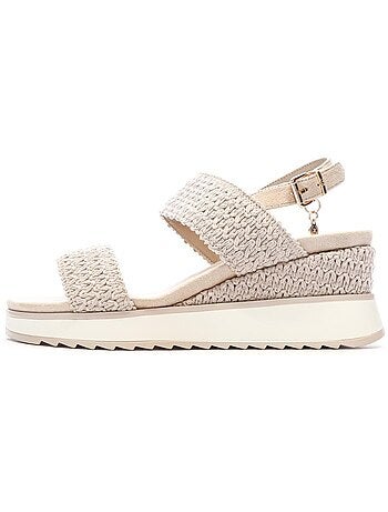 Sandales compensées femme